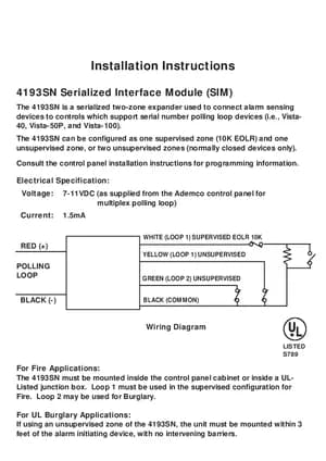 4193SN manual thumbnail