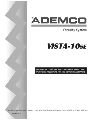 VISTA-10SE manual thumbnail
