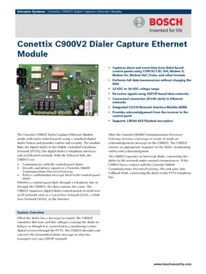 Conettix C900V2 manual thumbnail