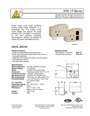 DTK-1F Series manual thumbnail