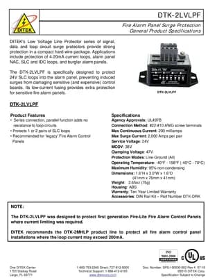 DTK-2LVLPF manual thumbnail