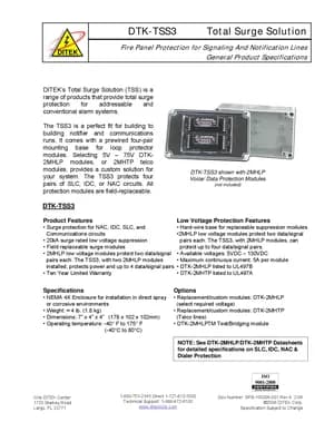 DTK-TSS3 manual thumbnail