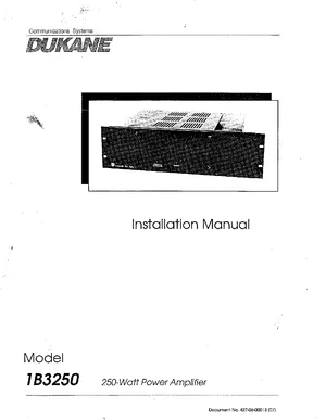 1B3250 manual thumbnail