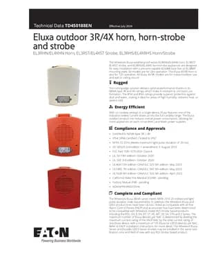Eluxa outdoor 3R/4X manual thumbnail