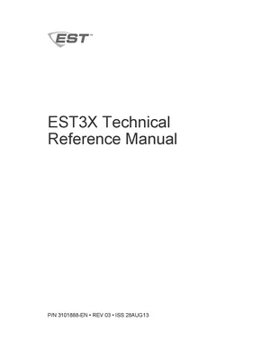 EST3X manual thumbnail