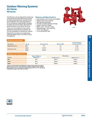 KB Series Air Horns thumbnail