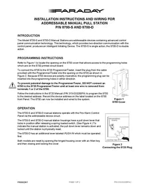 8700-S and 8700-D manual thumbnail