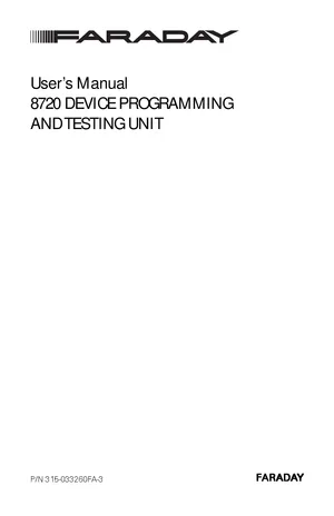 8720 Device Programming manual thumbnail