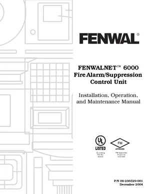 FENWALNET 6000 manual thumbnail