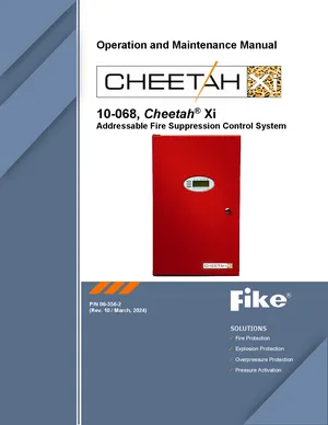 Fike Cheetah Xi Manual Cover