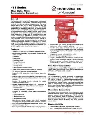 411 Series manual thumbnail