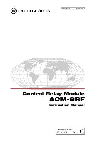 ACM-8RF manual thumbnail