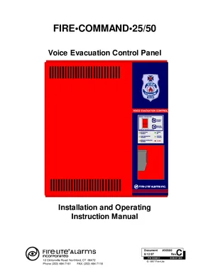 Fire Command 25/50 manual thumbnail