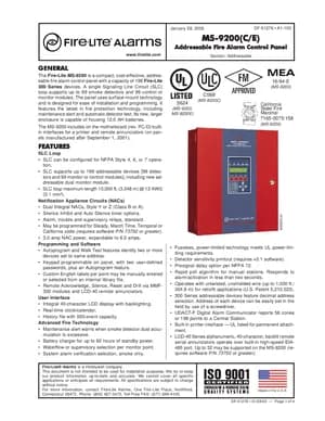 MS-9200 manual thumbnail