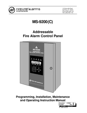 MS-9200 manual thumbnail