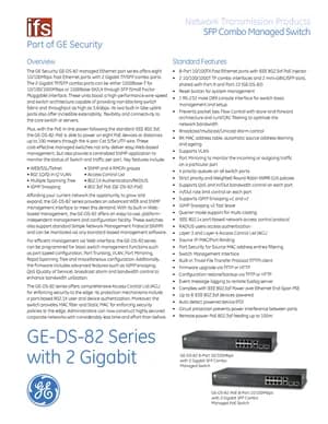 GE-DS-82 Series manual thumbnail