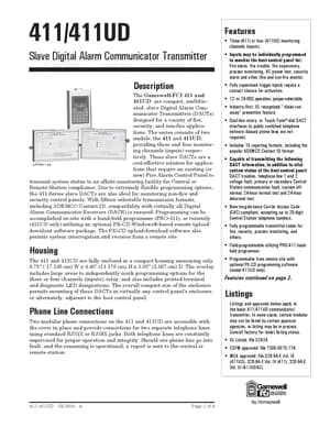 411 and 411UD manual thumbnail