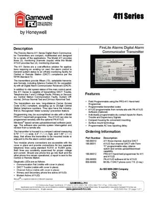 411 Series manual thumbnail