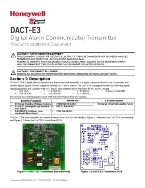 DACT-E3 manual thumbnail