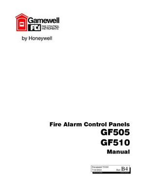 GF505 and GF510 manual thumbnail