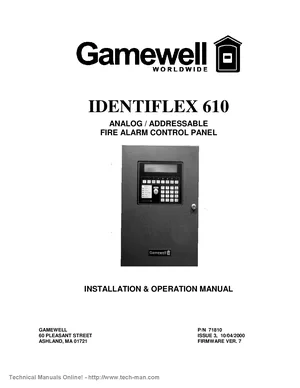 IDENTIFLEX 610 manual thumbnail