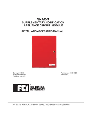 SNAC-9 manual thumbnail