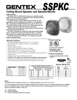 SSPKC Series manual thumbnail