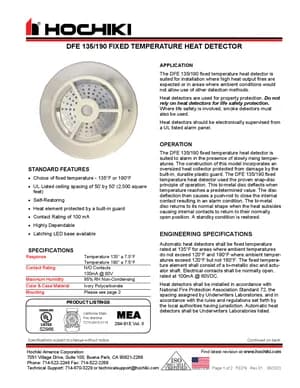 DFE-135/190 manual thumbnail