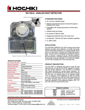 DH-100-A manual thumbnail
