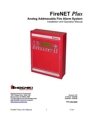 FireNET Plus manual thumbnail