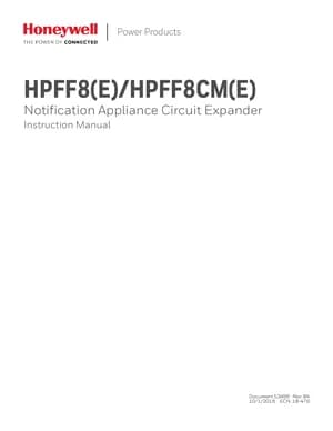 HPFF8 and HPFF8CM manual thumbnail