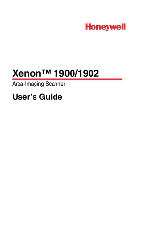 Xenon 1900/1902 manual thumbnail