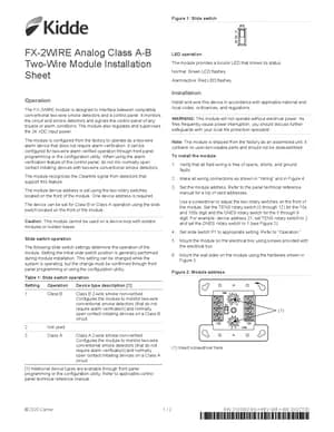 FX-2WIRE manual thumbnail
