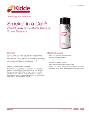 Kidde SM200 Manual Cover