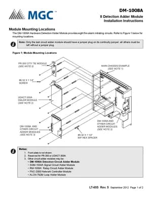 DM-1008A manual thumbnail