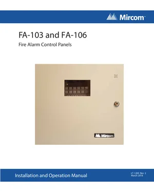 FA-103 and FA-106 manual thumbnail