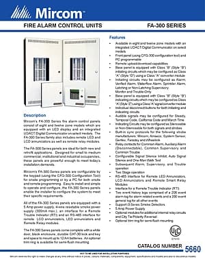 FA-300 Series manual thumbnail
