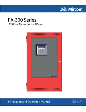 FA-300 Series LCD manual thumbnail