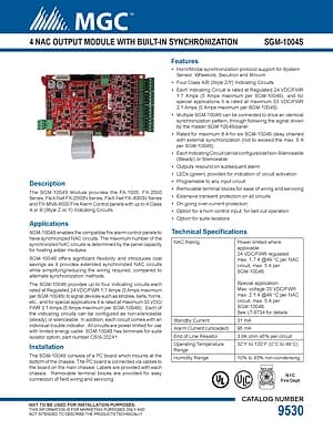 SGM-1004S manual thumbnail