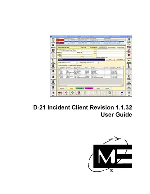 D-21 Incident Client manual thumbnail