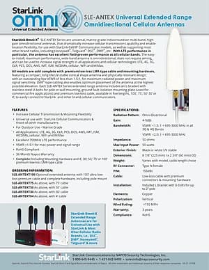 SLE-ANTEX Series Antennas manual thumbnail