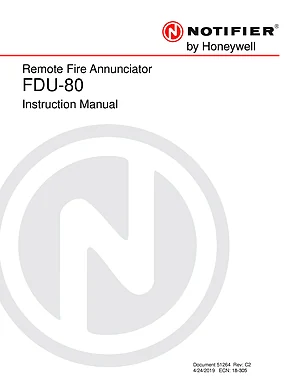 FDU-80 manual thumbnail