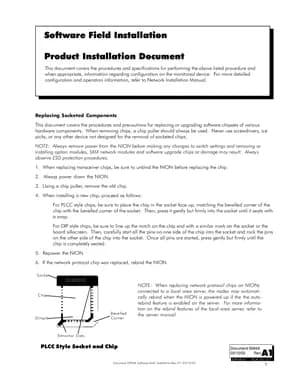 Software Field Installation manual thumbnail