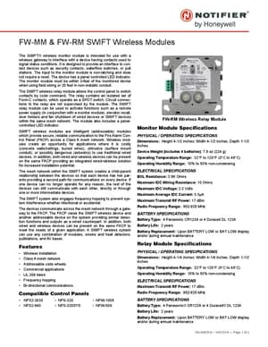 FW-MM and FW-RM manual thumbnail