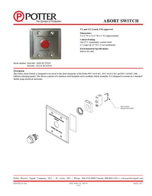 Abort Switch manual thumbnail