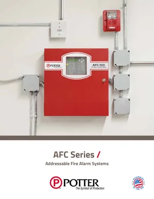 AFC Series Addressable Systems manual thumbnail