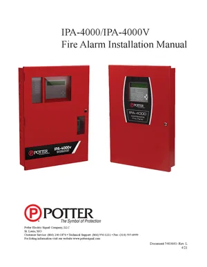 IPA-4000 and IPA-4000V manual thumbnail