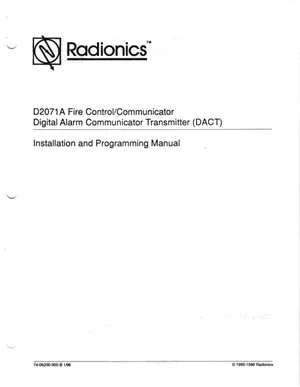 D2071A manual thumbnail