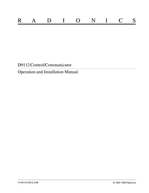 D9112 manual thumbnail