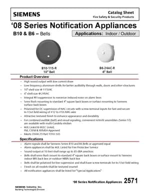 08 Series Bells manual thumbnail